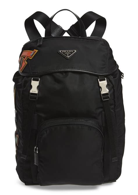 prada nylon backpack|prada unisex backpack.